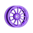 Resin_Rim.stl 1/10 RC Wheel Rim - Wagon
