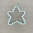IMG_6234.jpeg PIXEL super mario star power COOKIE CUTTER CLASSIC VIDEO GAME