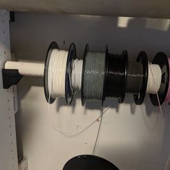 Filament Spool Rack - Stackable - Glueless by ihateu3, Download free STL  model