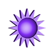 LED_Cap_Sun.stl LED Caps for 5mm LEDs