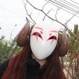 IMG_2731.JPG STL file kindred Spirit Blossom Mask・3D printable design to download