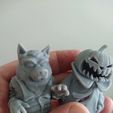 IMG_20230523_182644779.jpg Finger Puppet - Werewolf 3D print model