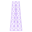 Eiffel_twr_J.stl Бесплатный STL файл Эйфелева башня HD・3D-печатная модель для загрузки