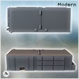 4.jpg Open modern industrial building with multiple floors, flat roof, and side ladders (14) - Modern WW2 WW1 World War Diaroma Wargaming RPG Mini Hobby