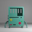 1.jpg Fichier 3D Support BMO pour Nintendo Switch : Un support amélioré pour les fans d'Adventure Time・Design à télécharger et à imprimer en 3D