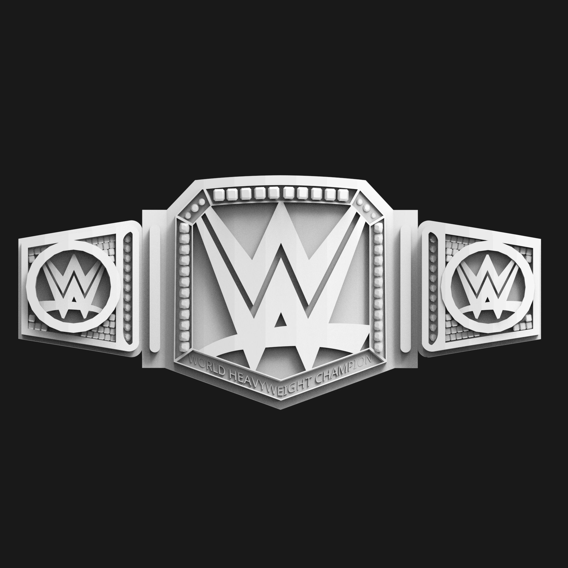 John_Cena_3.607.jpg Archivo STL Cinturón de Campeón de la WWE・Modelo imprimible en 3D para descargar, niklevel
