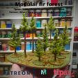 1000X1000-fir-forest-printed.jpg Pine Forest - 28mm for wargame