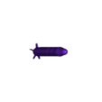 StrikeMissile-FluxWarhead.stl Droni e munizioni, munizioni da 28-32 mm per loitering