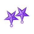 FacetedStar-Split-Hanging.stl Faceted Star decorations