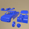 f26_005.png Holden Rodeo SpaceCab 1997 PRINTABLE CAR IN SEPARATE PARTS