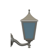 OUT-DOOR-OLD-LAMP1.png Old Vintage Outdoor Lantern - Lamp 3D print model
