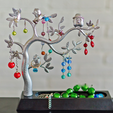 Capture d’écran 2018-01-24 à 14.36.24.png Free STL file Jewellery tree・3D printer model to download