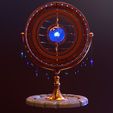render-0003.jpg Magical Fantasy Animated Gyroscope Low-poly 3D model