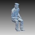 USN-Dungaree-Fig024031-Pic01.jpg Marinaio della marina militare americana della seconda guerra mondiale Fig24031
