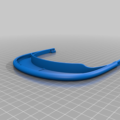 Visera_Plana_V0_6.png Бесплатный 3D файл Простой 3D-печатный лицевой щиток с ремешком・3D-печатная модель для загрузки