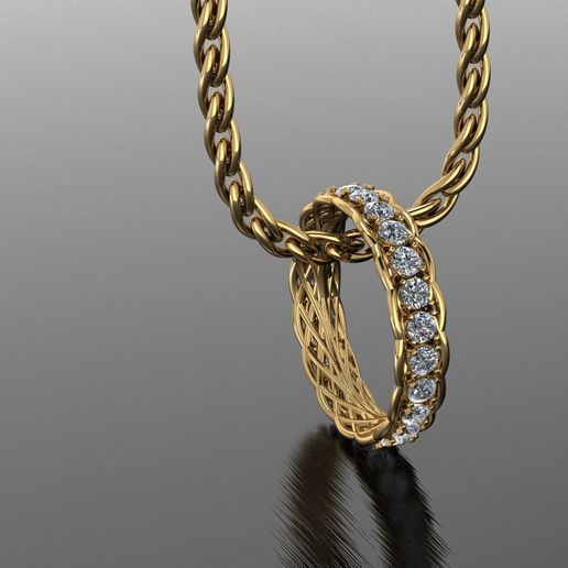 Ring-shaped pendant design