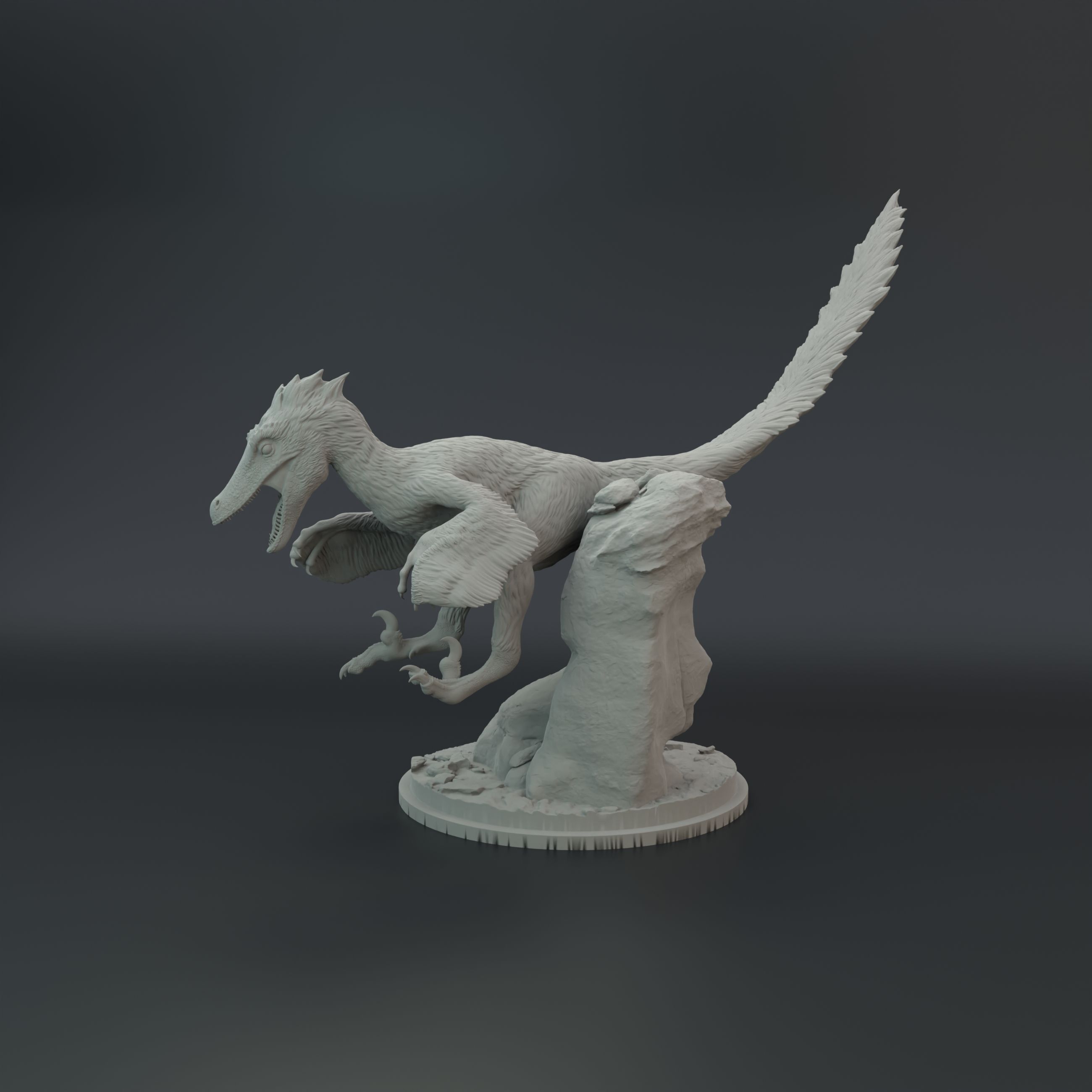 Velo_clay_pounce_2.jpg Archivo STL Pack Velociraptor・Idea de impresión 3D para descargar, Dino_and_Dog