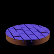 Coblestone-Base.png Base redonda Cobblestone - Base de fantasia para miniatura de mesa STL