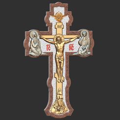 ZBrush-Document.jpg christ on the cross with mary