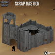 Scrap_Bastion.png Scraps Bastion - Space Orcs Building