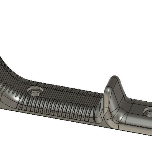 🔫 MLOK Handstop grip - multi variant・Free STL File for 3D printing・Cults