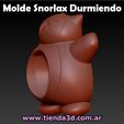molde-snorlax-durmiendo-1.jpg Snorlax Sleeping Pot Mold