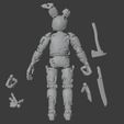 TheAnim-c_6a.jpg Articulated Animatronic Springtrap (Dead by daylight) (15 moving points, 44+9 parts)