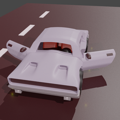 foto5.png Fichier STL Jouet voiture musculaire・Modèle à imprimer en 3D à télécharger
