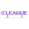 E-League-logo1-stand.stl E-LEAGUE Logo