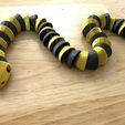 snake2.jpg Articulated Snake Low Poly (Dual Color/Multi Color)