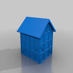 Kleines_Gartenhaus.png Бесплатный 3D файл Kleines Gartenhaus・Идея 3D-печати для скачивания