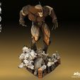 Wolverine-Sculpt-image-003.jpg WICKED MARVEL WOLVERINE SCULPTURE: TESTED AND READY FOR 3D PRINTING