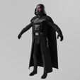 Vader0017.png Darth Vader Lowpoly Rigged