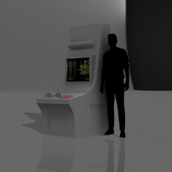 frontlowright.png STL file Star Wars Computer Station for 3 3/4" Diorama・Model to download and 3D print