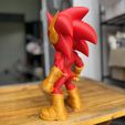 IMG_0155.jpg Speed Force Sonic - sonic x flash Fan art (no ams-multiparts/3mf)