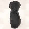Suna_piggy5_WB.png Adorable Low Poly Puppy Piggy Bank - NO SUPPORTS REQUIRED TO PRINT