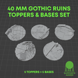 40MM_cover_img_ALT3.png 40 MM GOTHIC RUINS TOPPERS & BASES SET