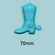 size.png Cowboy Boots - Molding Arrangement EVA Foam Craft