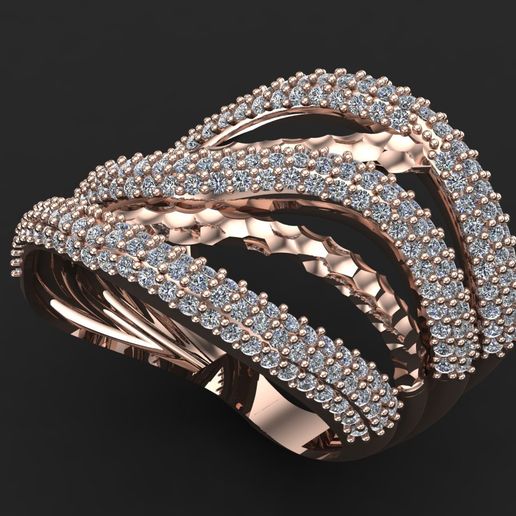 WOMEN RING - 3DM RENDER DETAIL 3D PRINT MODEL - 3D model