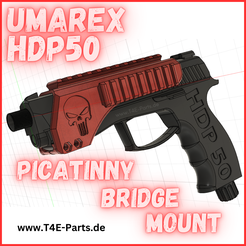 Umarex.png Monture Umarex HDP50 Picatinny Bridge