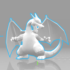 1.png STL file Charizard・3D print model to download