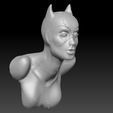 Catwoman_0010_Layer 13.jpg Archivo STL Busto Gatúbela 2 versiones・Objeto imprimible en 3D para descargar