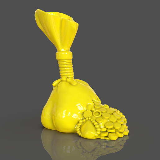 TMNT Money Bag 3D model