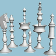 selenus-Set.png Selenus Style Chess Set