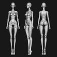 2.jpg Agata - 3D model woman bjd doll \ Female \ figurines \ articulated doll \ ooak \ 3d print \ character \ face