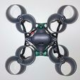 5-Build3.jpg Ultra Lightweight and Aerodynamic Optimized Frame for Tiny Drones - Toothpicks 70mm