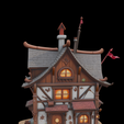 10.png Stylized Fantasy Medieval House