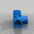 5WayTee.png 4-Way Tee & 5-Way Tee, 1/2 Inch PVC Pipe Fitting Series #HalfInchPVCFittings UPDATE 2015-07-03