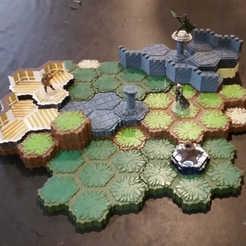 Capture d’écran 2017-12-07 à 15.08.07.png Fichier STL gratuit Verrouillage du terrain en bois hexagonal・Objet imprimable en 3D à télécharger