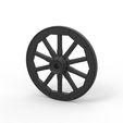 1.jpg 3D file Diecast Wagon wheel・Template to download and 3D print